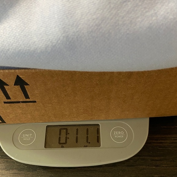 Nike athletic sweat shorts powder blue Med standard fit knee length athleisure - Picture 10 of 10